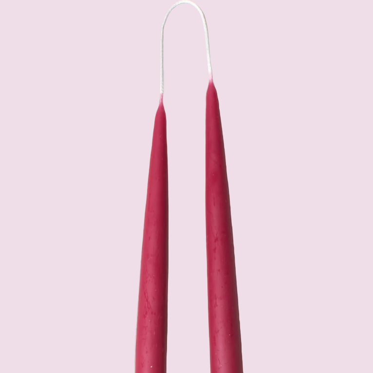 Hand-Dipped Taper Candle Pairs