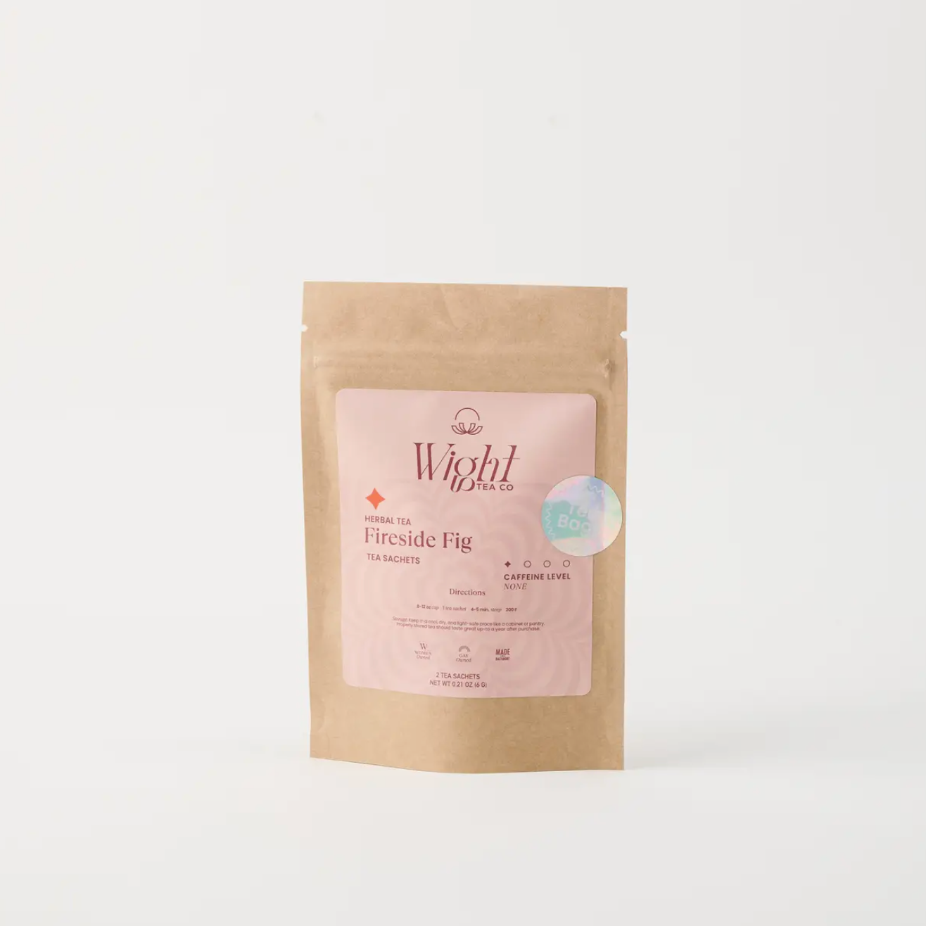 Fireside Fig Herbal Loose Leaf Tea Bag Pouch