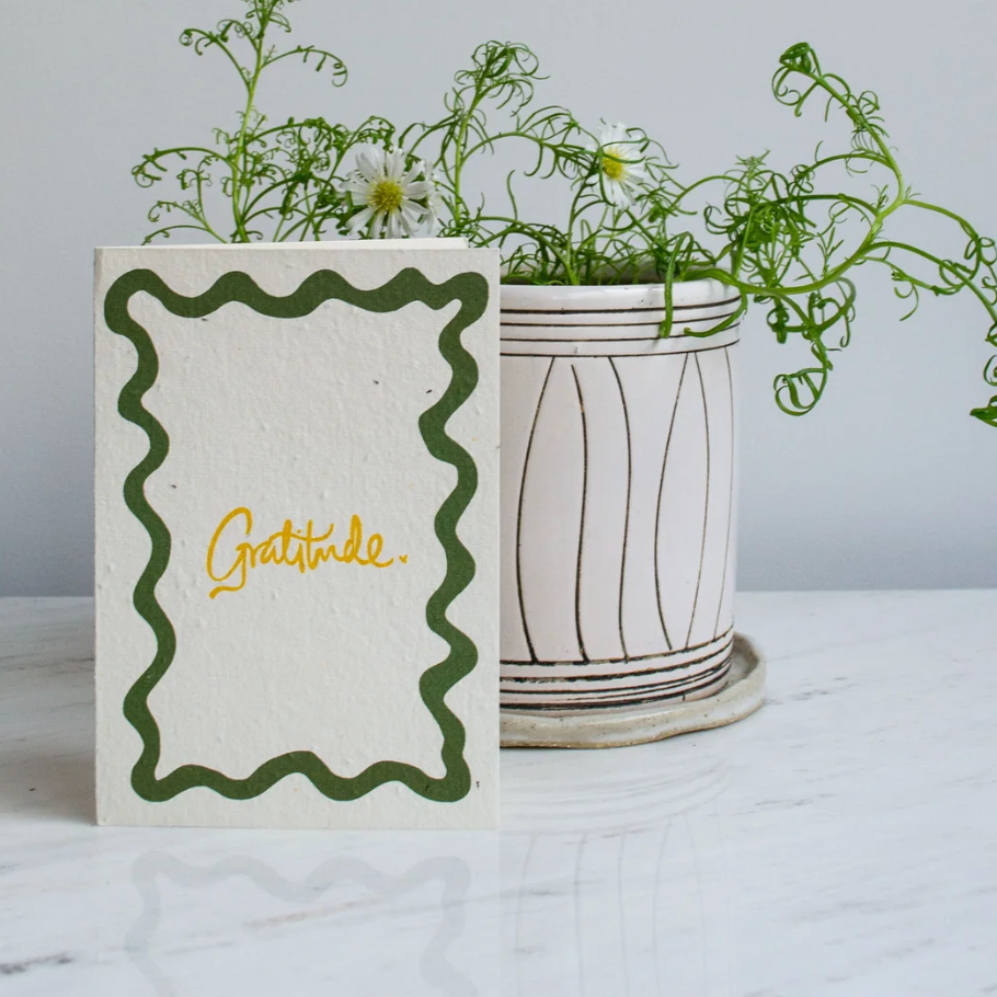 Gratitude Seed Card