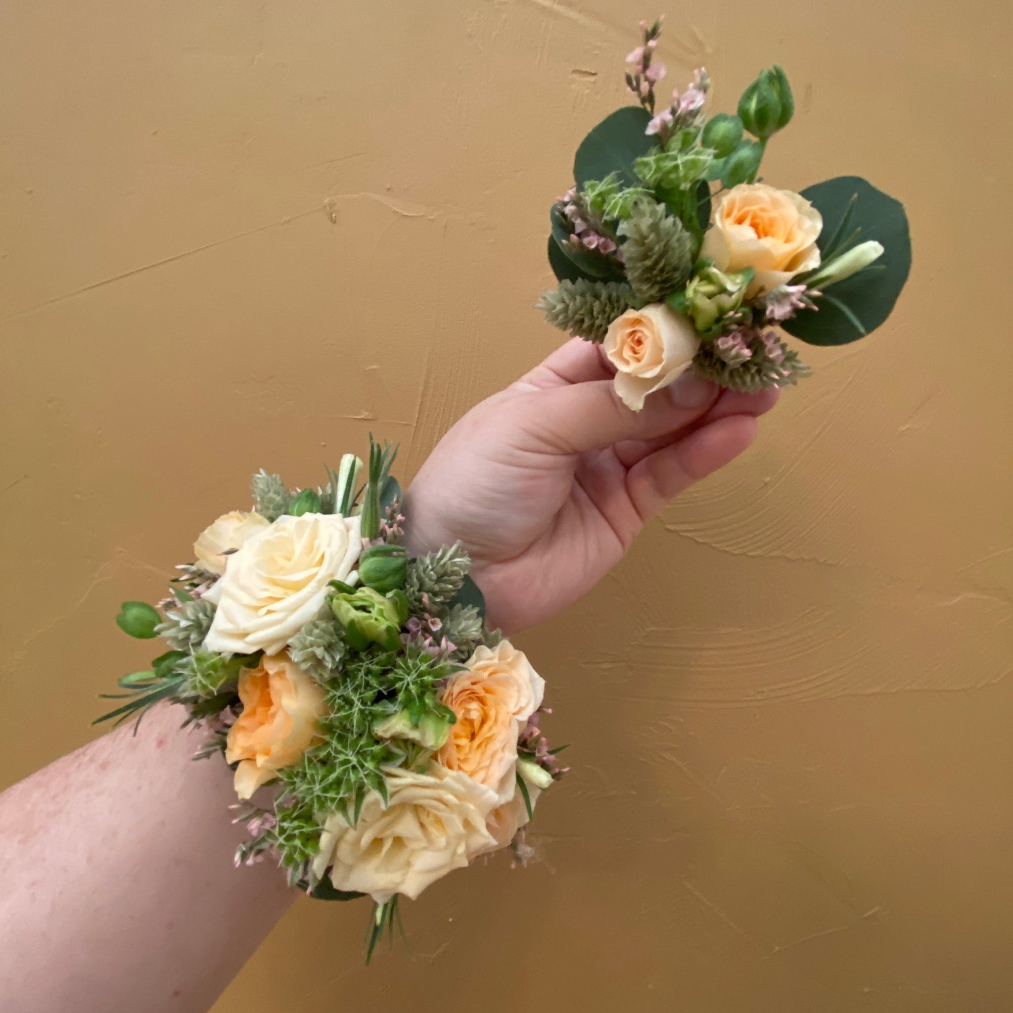School Dance Boutonnieres + Corsages