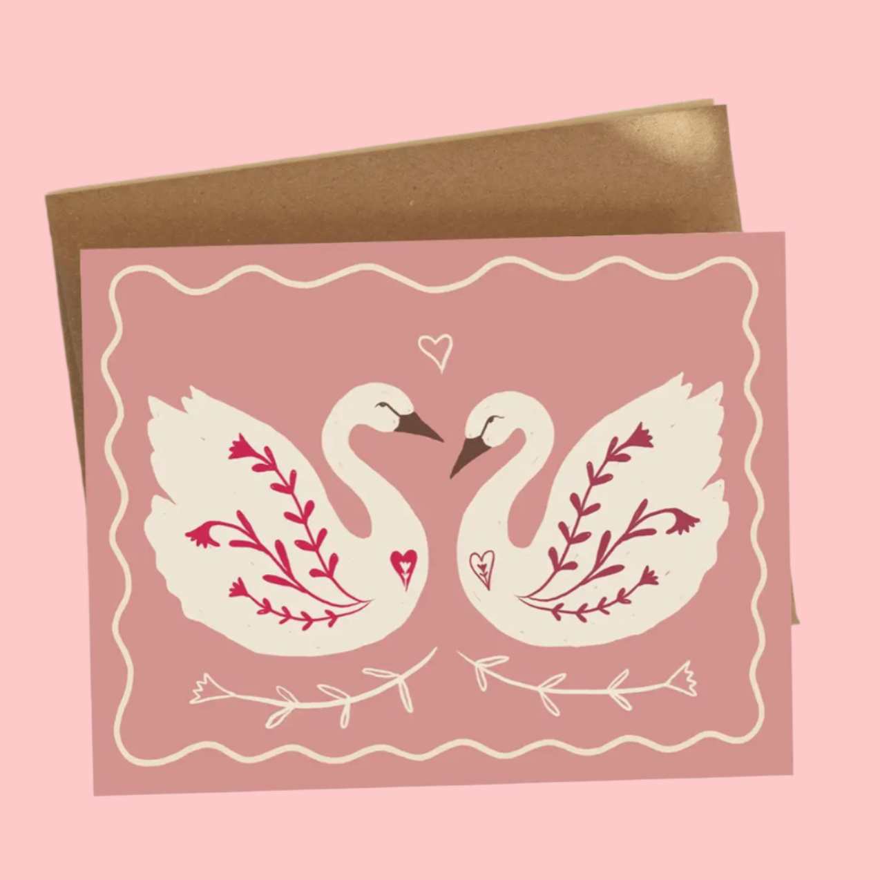 Lovebirds Greeting Card