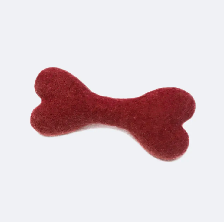 Wool Bone dog toy