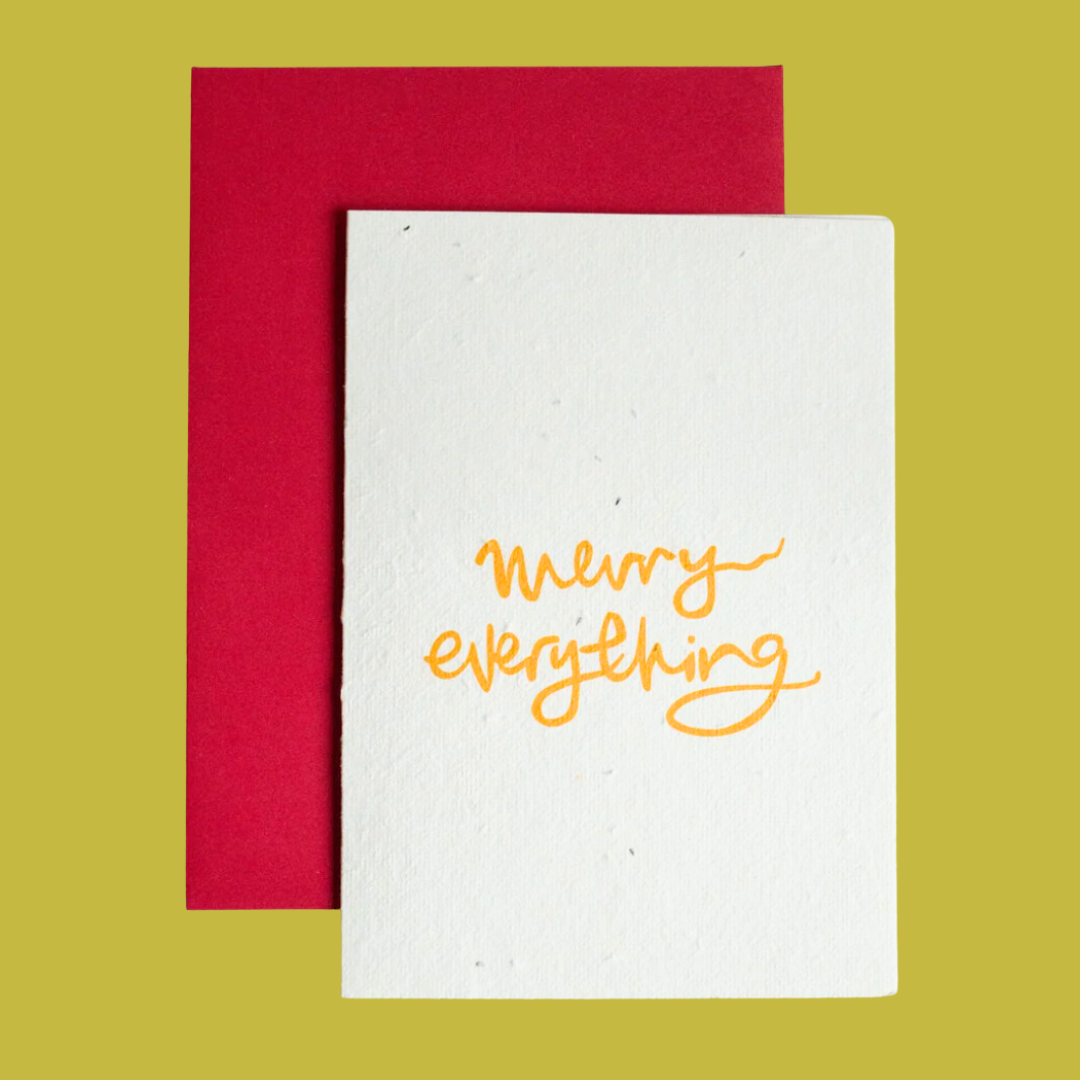 Merry Everything Seed Card