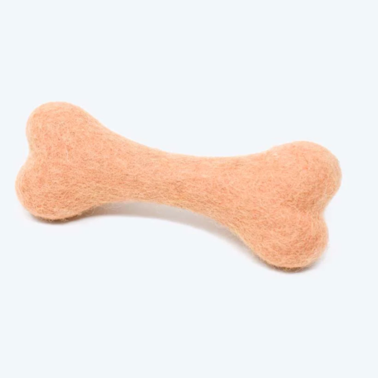 Wool Bone dog toy
