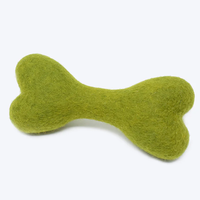 Wool Bone dog toy