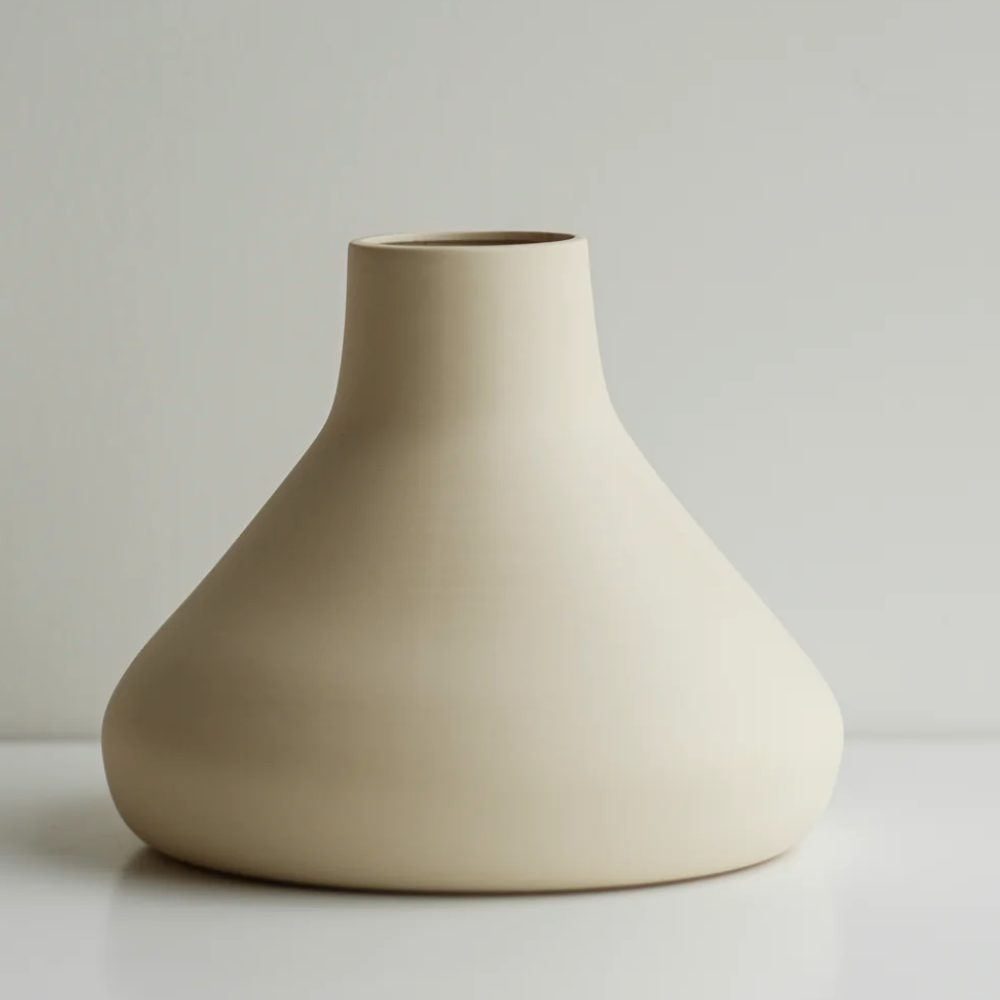 Conical Ceramic Vase