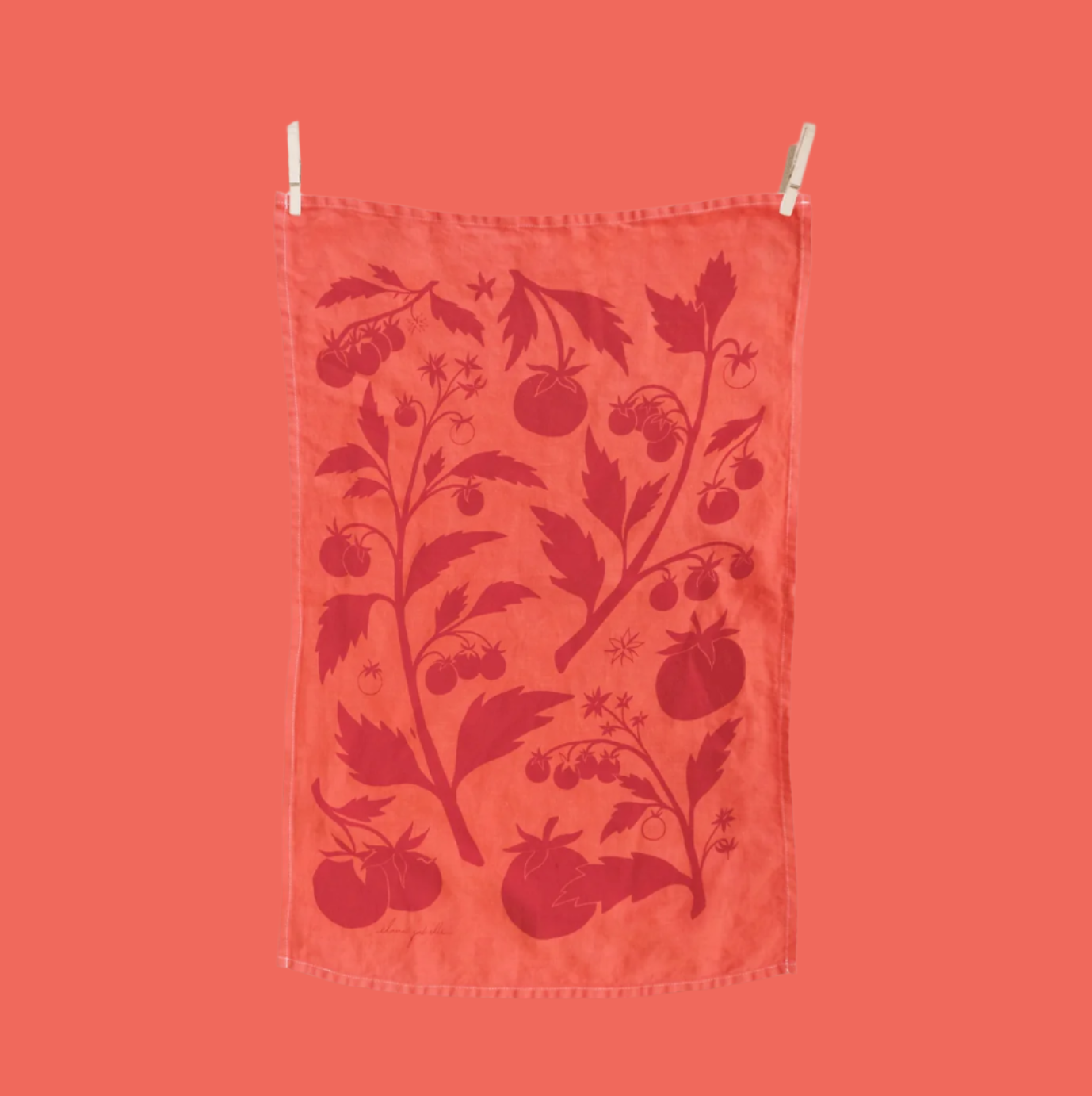 Tomato Tea Towel