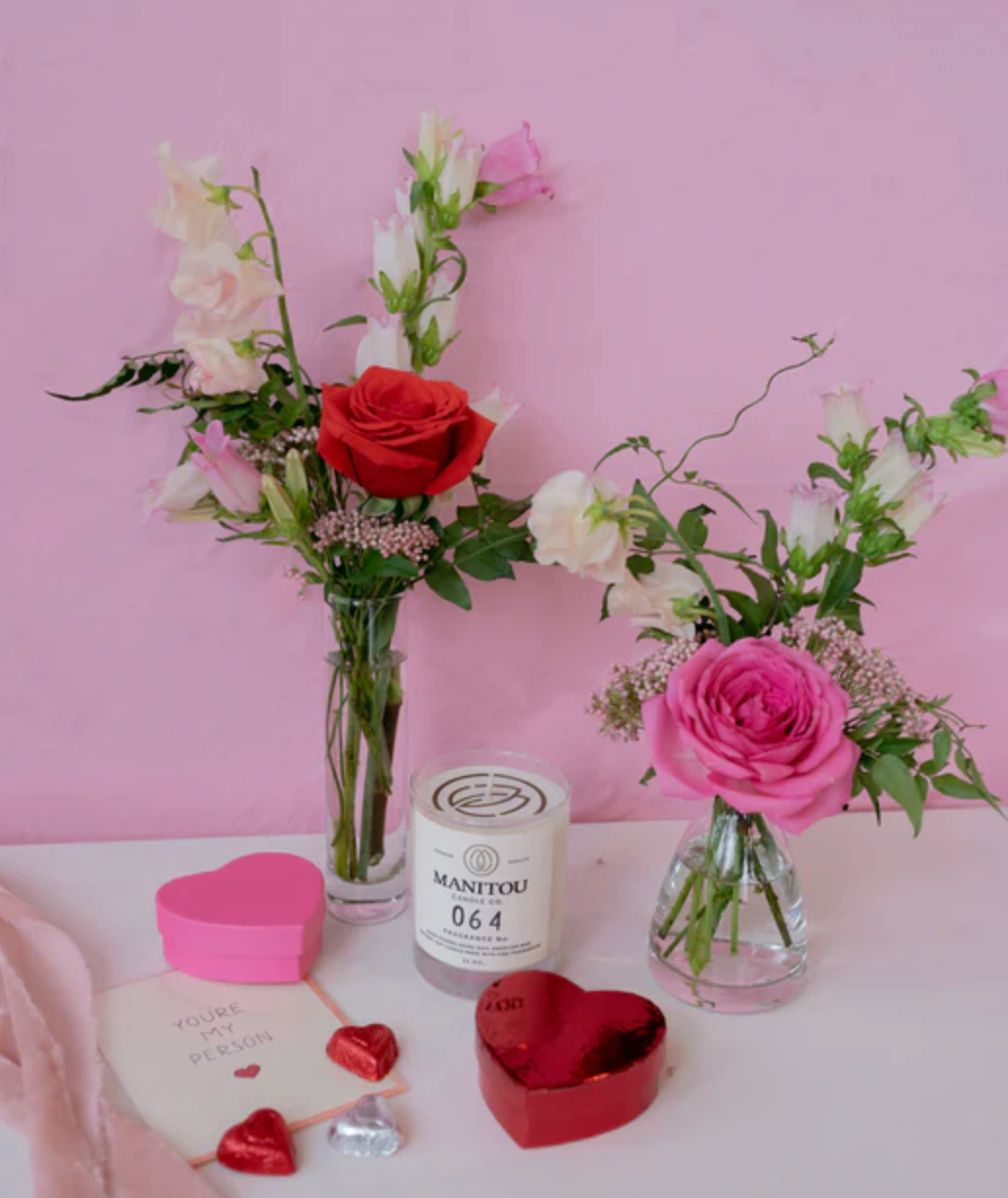 Galentine's Day Candle Making + Flowers-February 15, 2025 11am-1pm