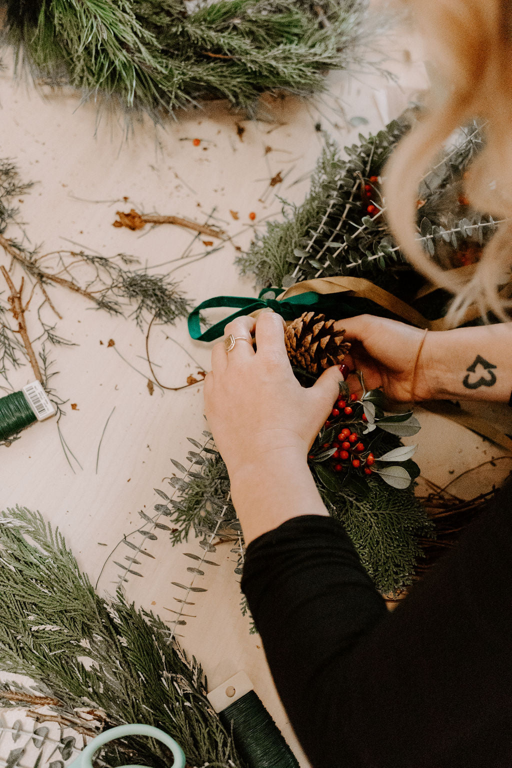 Winter Wreath-Making Workshops (DEC 7 + 8 2024)