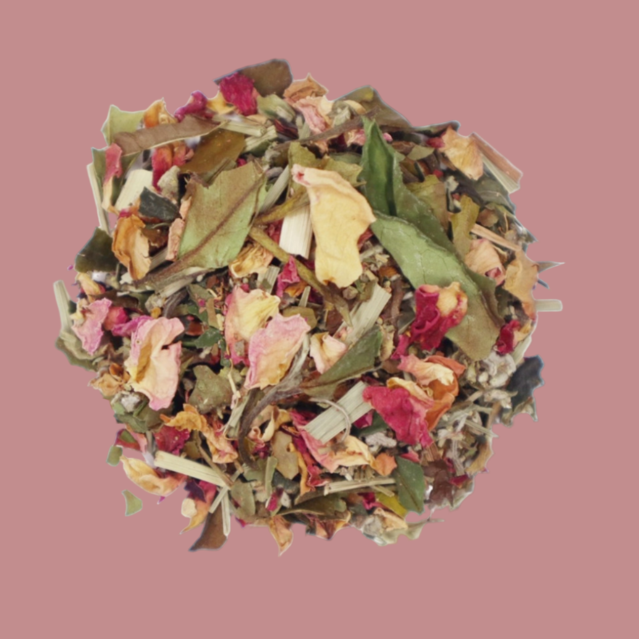 Sage Rose White Tea Loose Leaf Tea Bag Pouch