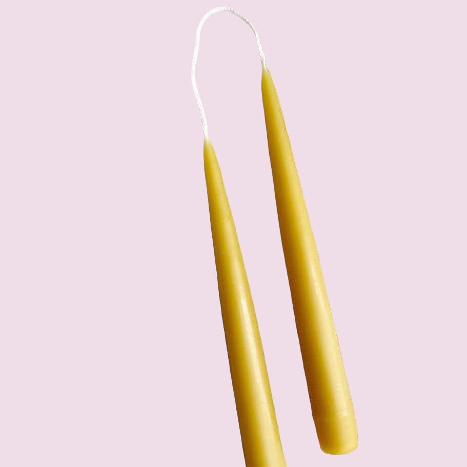 Hand-Dipped Taper Candle Pairs